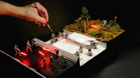 Star Wars Figures Diorama