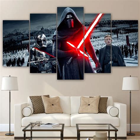 home.furnitureanddecorny.com:star wars framed canvas art