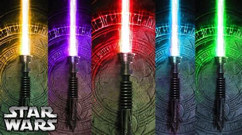 star wars lightsaber colors