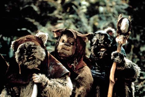 star wars movie ewoks