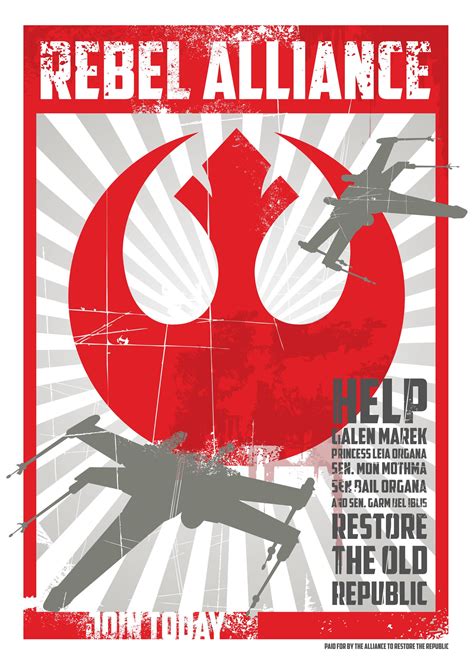 star wars rebel recruitment poster