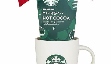 Starbucks Classic Hot Chocolate Cocoa Gift Set, Includes Ceramic Mug