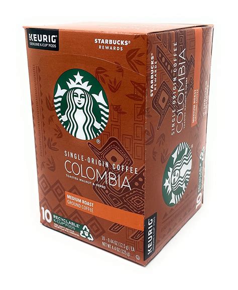 starbucks colombia coffee pods