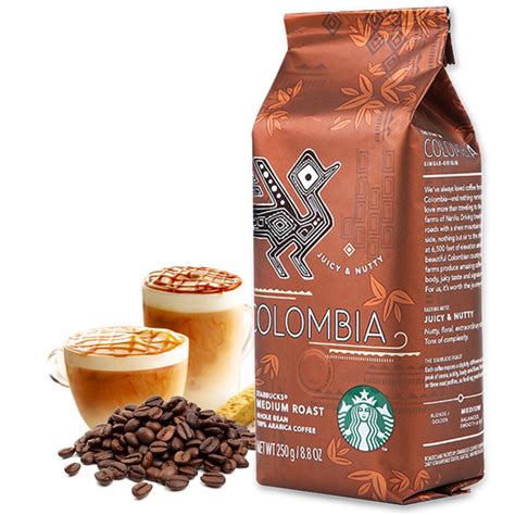 starbucks colombian coffee whole bean