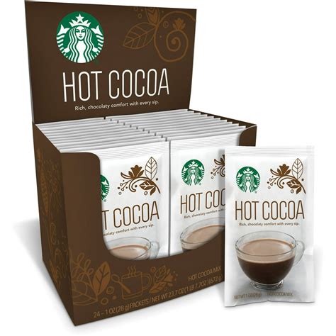 starbucks hot chocolate individual packets