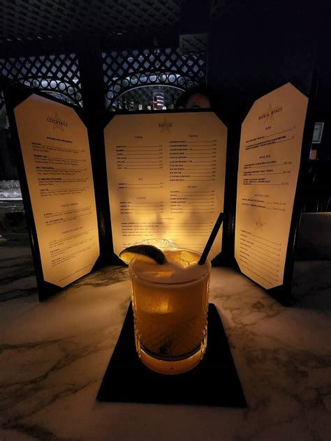 starchild rooftop menu