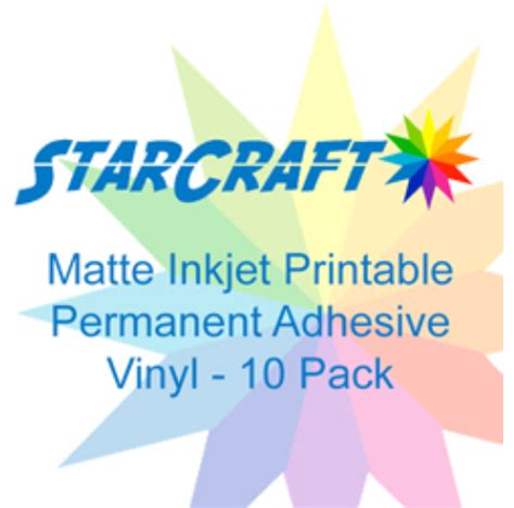 Starcraft Printable Vinyl