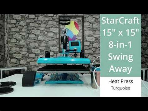 starcraft 8 in 1 heat press instructions