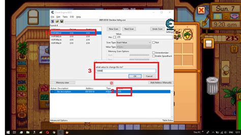 Stardew Valley Cheat Engine Codes