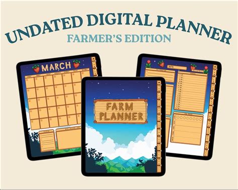 Stardew Valley Planner Ipad