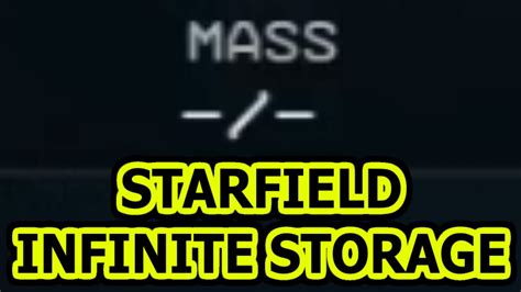 starfield best infinite storage options