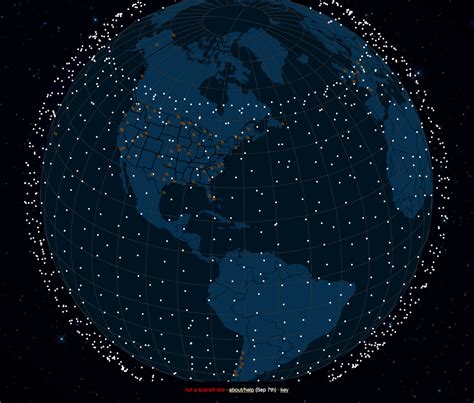 starlink live satellite map