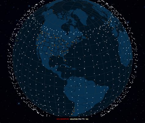 starlink satellites live map