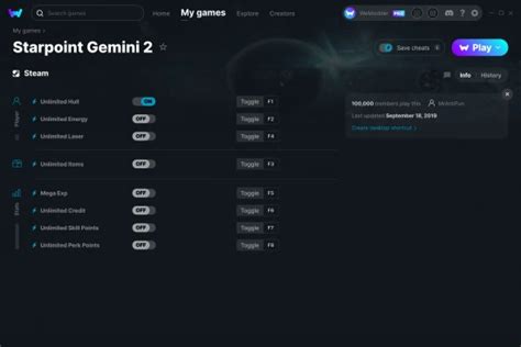 Images Starpoint Gemini 2 Cheats