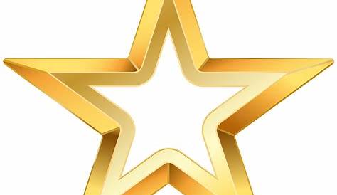 Free Transparent Gold Star, Download Free Transparent Gold Star png
