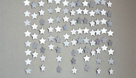 Star Wall Hanging - DIY Nursery Decor | Diy nursery decor, Paper wall