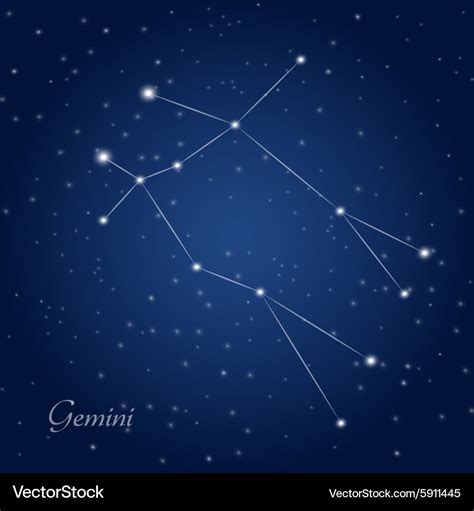 stars of gemini constellation
