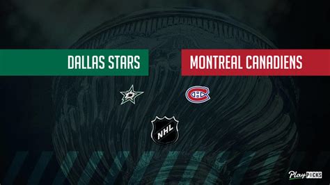 stars vs canadiens prediction