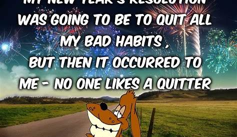Start New Year Funny Quotes