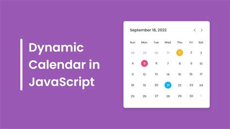 start date and end date calendar in javascript
