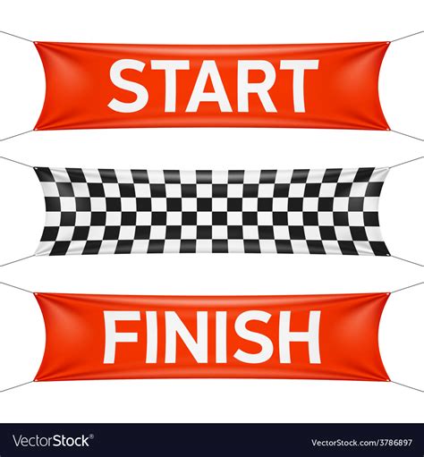 start finish line graphic