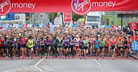 start line for london marathon