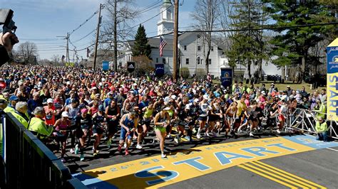 start time boston marathon 2024