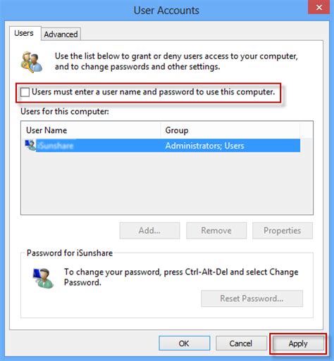 start windows 8 without password