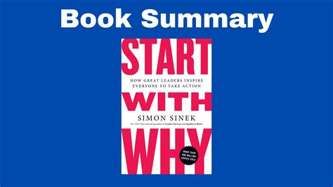 Start With Why Summary & Review (Simon Sinek) ANIMATED YouTube