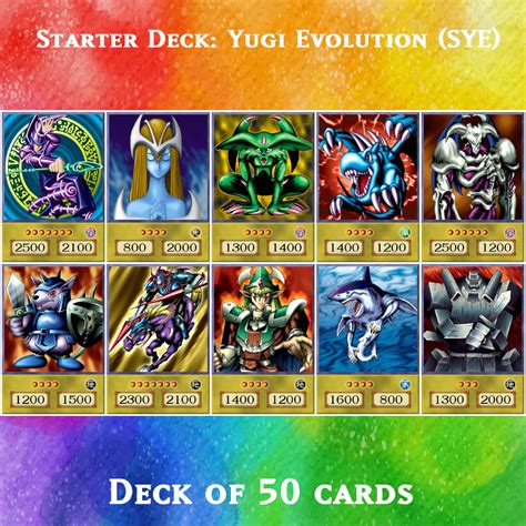 Starter Deck Yugi Evolution Card List