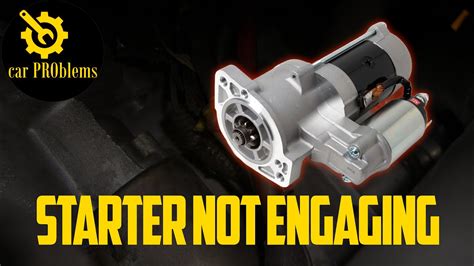 Starter Drive Not Disengaging