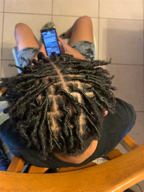 starter locs with fade