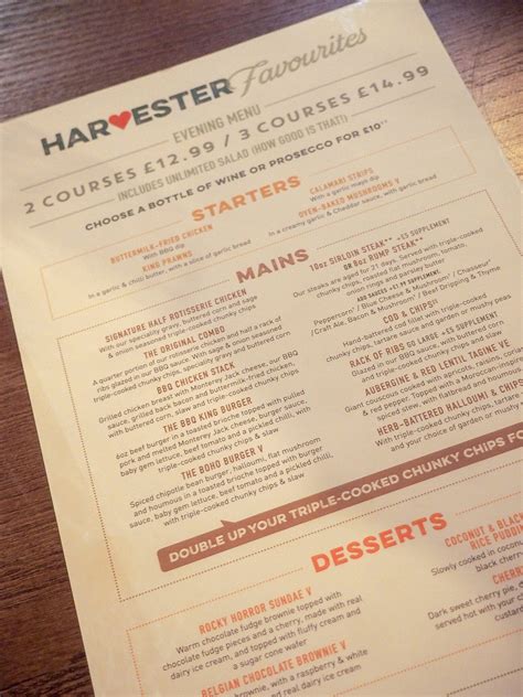 Starter Menu Harvester