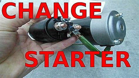 Starter Replace Tools