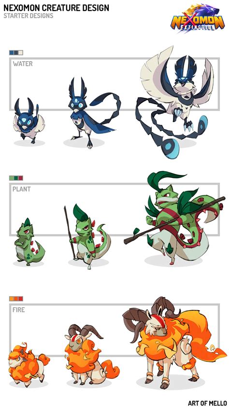 Starters Nexomon