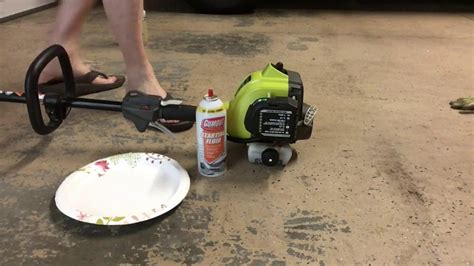 Starting Fluid Gas Trimmer