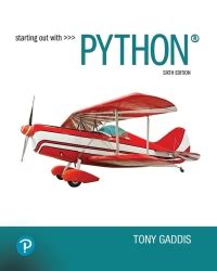 Starting Out With Python 6Th Edition References