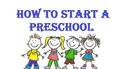 starting your own preschool