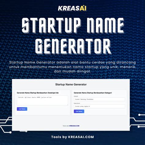 Startup Generator Name