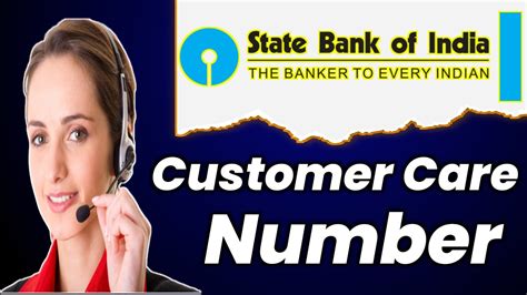 state bank of india customer service number