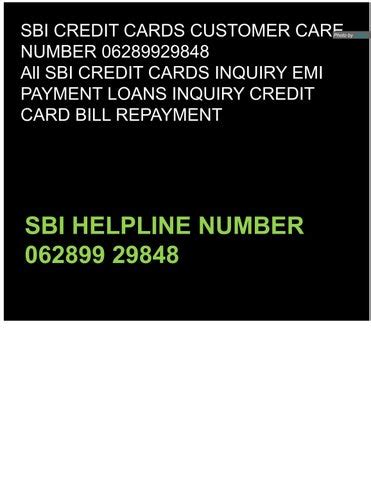 state bank of india helpline number