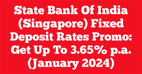 state bank of india singapore fixed deposit