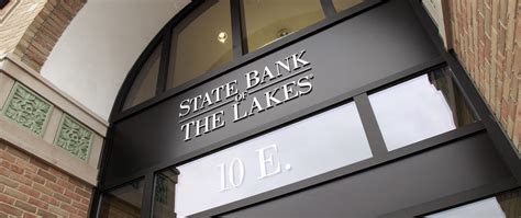 state bank of the lakes locations