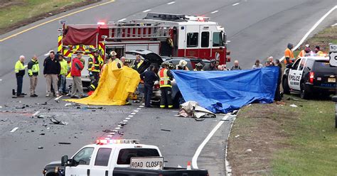 state car crash at bridge