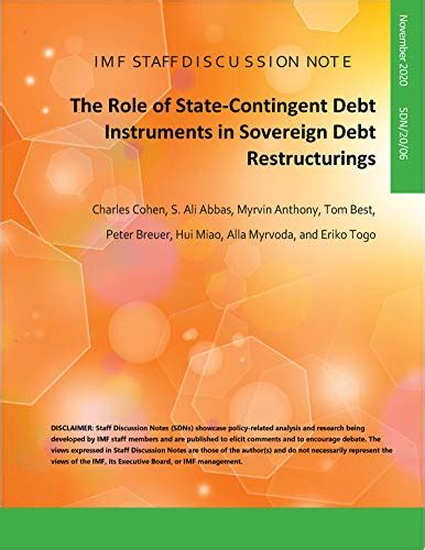 state contingent debt instruments