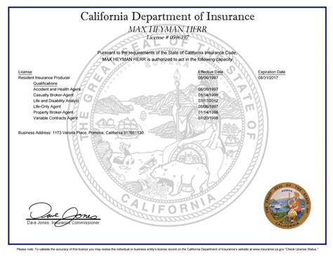 state of ca insurance license renewal