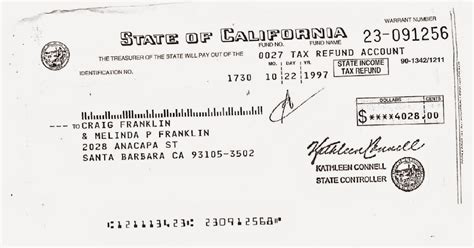 state of california payment