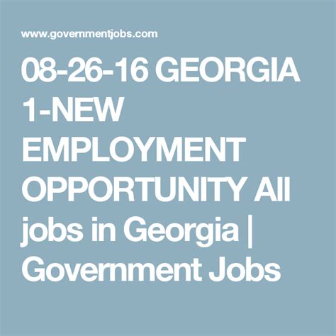 state of georgia gov jobs