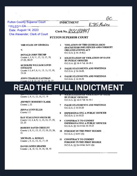 state of georgia indictments