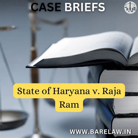 state of haryana v raja ram